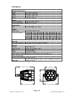 Предварительный просмотр 19 страницы Blizzard Lighting ProPar I7 User Manual