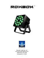 Blizzard Lighting RokBox User Manual preview