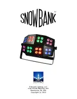 Blizzard Lighting SnowBank User Manual предпросмотр