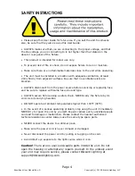 Предварительный просмотр 4 страницы Blizzard Lighting SnowBank User Manual