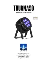 Preview for 1 page of Blizzard Lighting Tournado SKY W-DMX User Manual