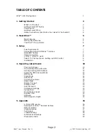 Preview for 2 page of Blizzard Lighting Wink Manual