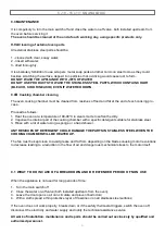 Предварительный просмотр 23 страницы Blizzard 10x1/1 GN Instructions For The Installation, Use And Maintenance