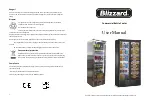 Preview for 1 page of Blizzard Bar10 User Manual