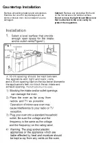 Предварительный просмотр 7 страницы Blizzard BCM1000 User Manual