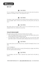 Preview for 6 page of Blizzard BCT2 Owner'S Manual