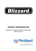 Blizzard BH1SS Manual Of Instructions For Use And Installation предпросмотр