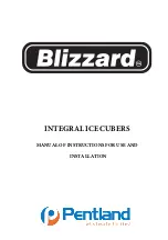 Предварительный просмотр 1 страницы Blizzard ICY20 Manual Of Instructions For Use And Installation