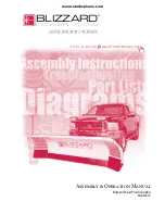 Предварительный просмотр 1 страницы Blizzard POWER PLOW 810 Assembly & Operation Manual