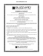 Предварительный просмотр 59 страницы Blizzard POWER PLOW 810 Assembly & Operation Manual