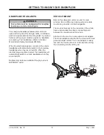 Preview for 12 page of Blizzard POWER PLOW 8100PP Owner'S Manual