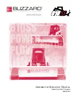 Preview for 1 page of Blizzard POWER PLOW 810SS Assembly & Operation Manual