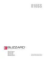 Preview for 38 page of Blizzard POWER PLOW 810SS Assembly & Operation Manual