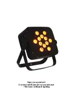 Предварительный просмотр 12 страницы Blizzard Puck Q12 LED PAR Can User Manual