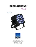 Blizzard rokbox exa User Manual предпросмотр