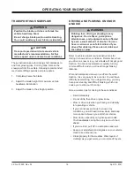 Preview for 16 page of Blizzard SPEEDWING 7600HD Owner'S Manual