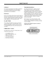 Preview for 22 page of Blizzard SPEEDWING 7600HD Owner'S Manual