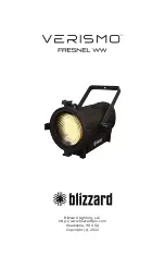 Blizzard Verismo Fresnel WW Manual preview