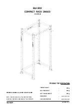 Предварительный просмотр 1 страницы BLK BOX 21-0109-0K Owner'S Manual & Quick Start Manual