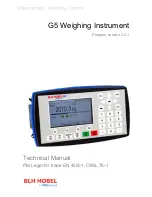 BLN nobel G5 Technical Manual preview