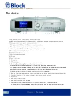 Preview for 10 page of Block CVR-100+ MKII Instruction Manual