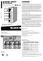 Block ECONOMY SMART PC-FU/DC24 Manual preview