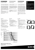 Preview for 4 page of Block ECONOMY SMART PC-FU/DC24 Manual