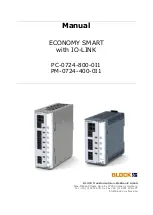 Block ECONOMY SMART Manual preview