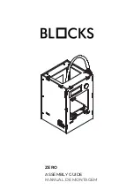 Preview for 1 page of Blocks ZERO Assembly Manual