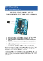 BLOCKsignalling ASP1A Manual preview