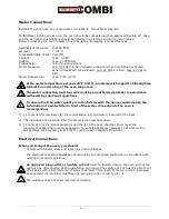 Preview for 4 page of Blodgett Combi Manual Control BCM Service & Installation Manual