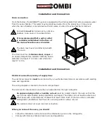 Preview for 5 page of Blodgett Combi Manual Control BCM Service & Installation Manual