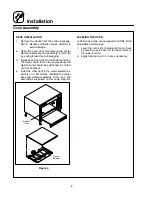 Предварительный просмотр 12 страницы Blodgett 1400 SERIES Installation & Operation Manual