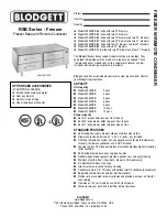 Blodgett 30036RSB Specifications preview