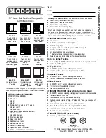 Blodgett B36-COMBOS Specification Sheet предпросмотр