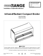 Blodgett B36-NFR Installation And Operation Manual preview