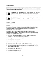 Preview for 16 page of Blodgett BCH-30G Installation Operation & Maintenance