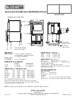 Preview for 2 page of Blodgett BCX-14E Specifications