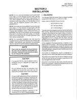 Предварительный просмотр 15 страницы Blodgett BG3240 Installation, Operation And Maintenance Manual