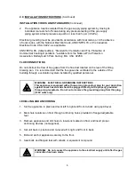 Предварительный просмотр 6 страницы Blodgett BLG-30G Installation Operation & Maintenance