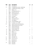 Предварительный просмотр 7 страницы Blodgett BLT-30G Parts List