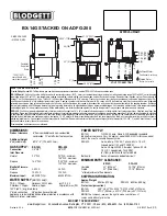 Preview for 3 page of Blodgett BX-14G Specifications