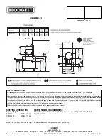 Preview for 2 page of Blodgett CB24D-10K Specifications