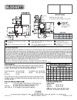 Preview for 2 page of Blodgett CB24E-10K Specifications