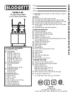 Preview for 1 page of Blodgett CB36E-6-6K Specifications