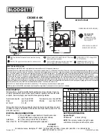 Preview for 2 page of Blodgett CB36E-6-6K Specifications