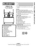 Blodgett CB42D-10-10K Specifications preview