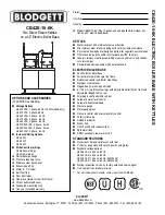 Preview for 1 page of Blodgett CB42E-10-6K Specifications