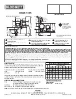 Preview for 2 page of Blodgett CB42E-10-6K Specifications