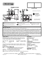 Preview for 2 page of Blodgett CB42G-10-10K Specifications